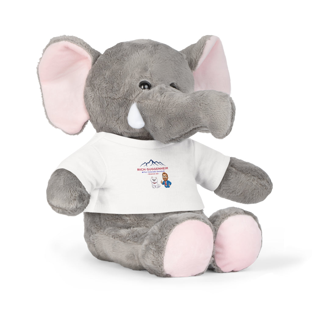 Rich for SD 25 plush elephant featuring Baymax and Rich.