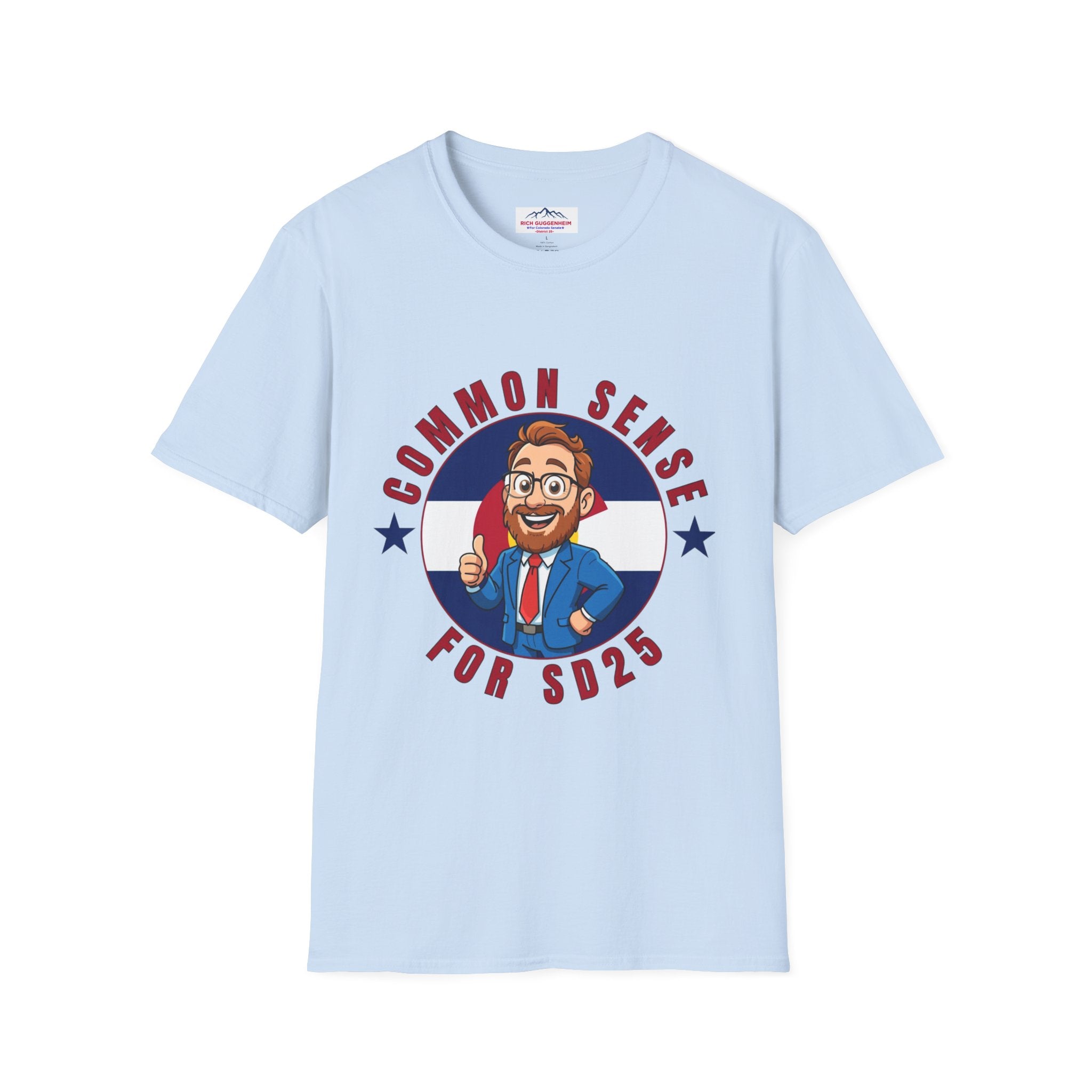 Common Sense for Rich for SD25 Campaign T-Shirt