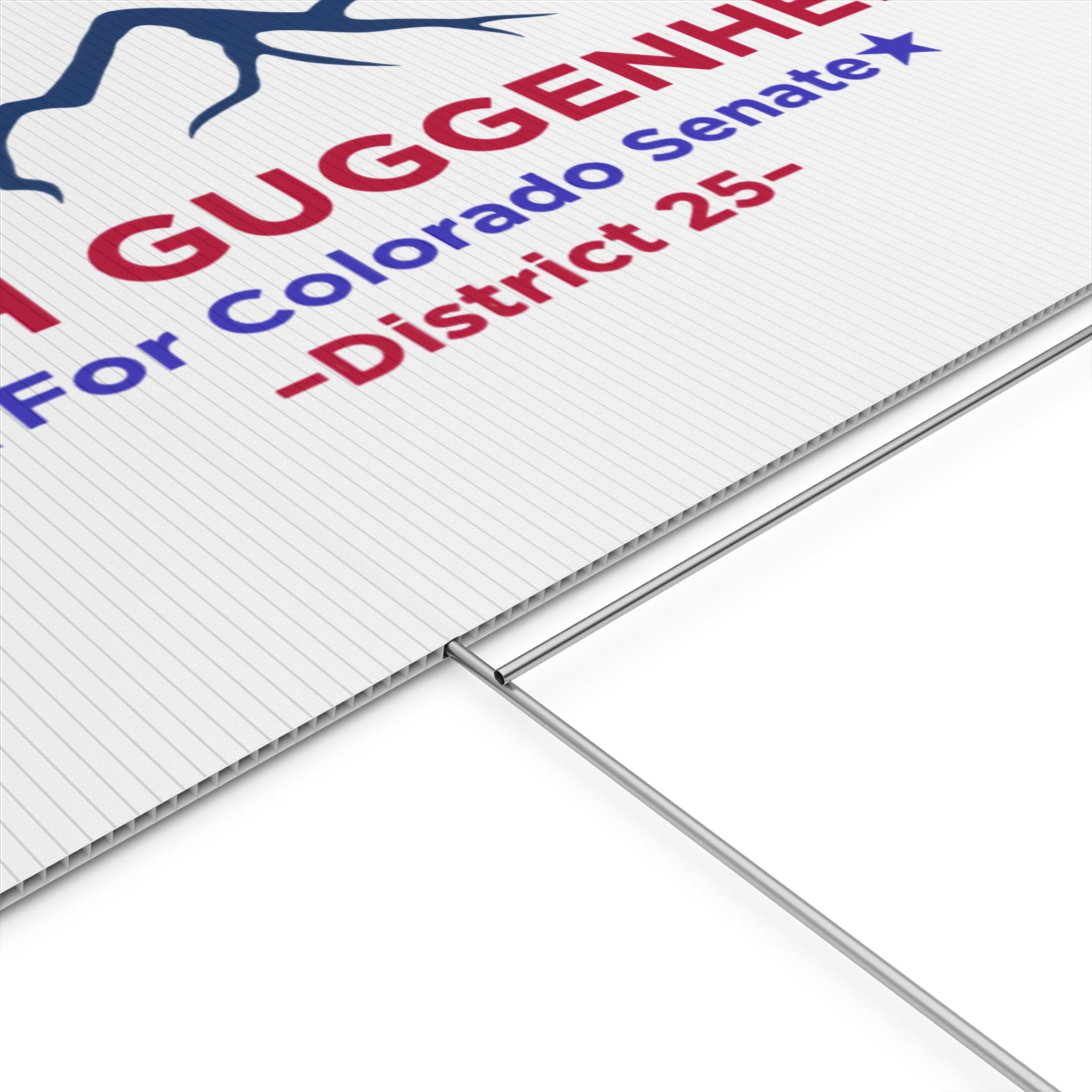 “Rich Guggenheim for Colorado Senate — District 25 yard sign