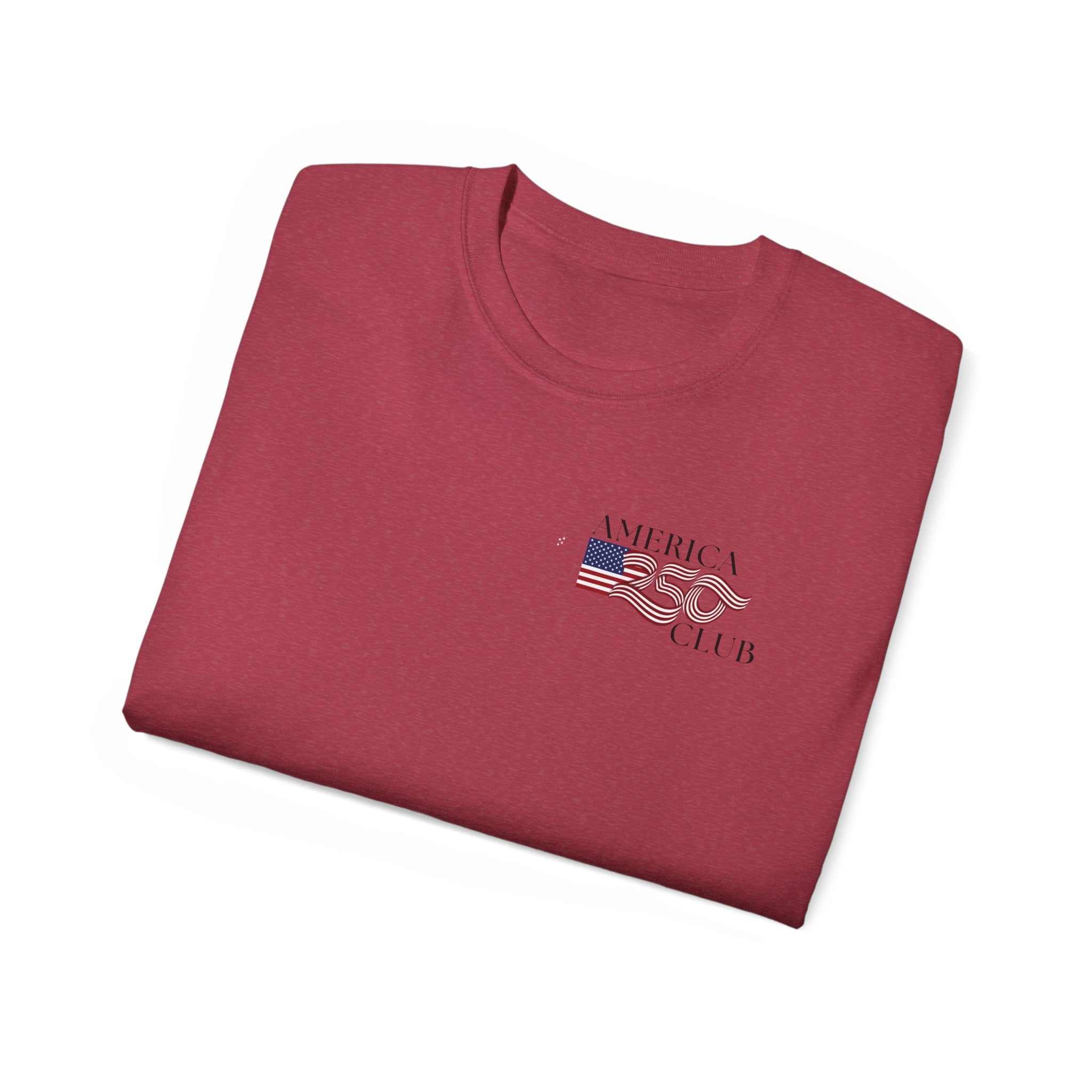 America 250 Club T-shirt! — "RichFor SD25" Back