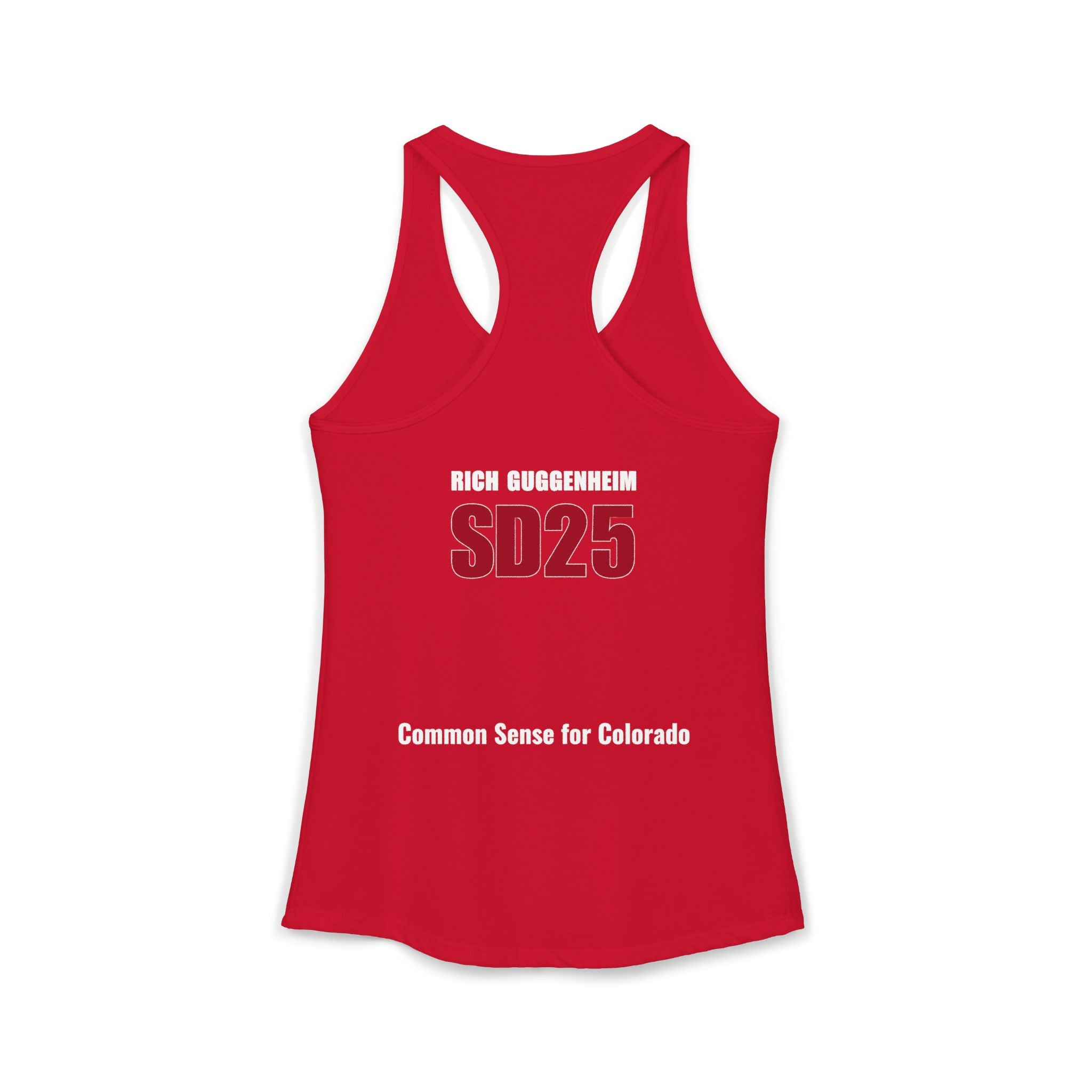 Government: Becasue I cant control my own life. Rich for SD 25 Women's Ideal Racerback Tank