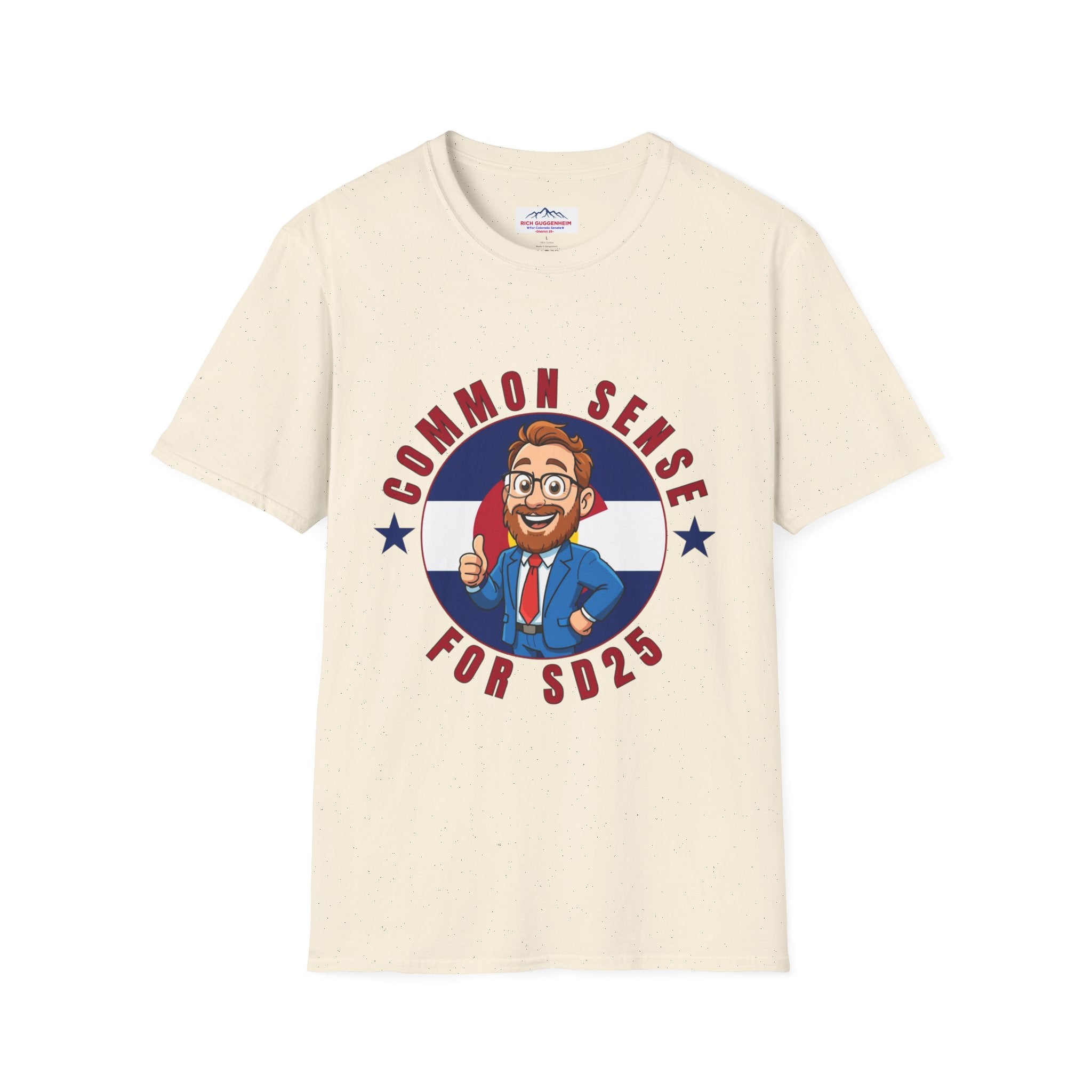 Common Sense for Rich for SD25 Campaign T-Shirt
