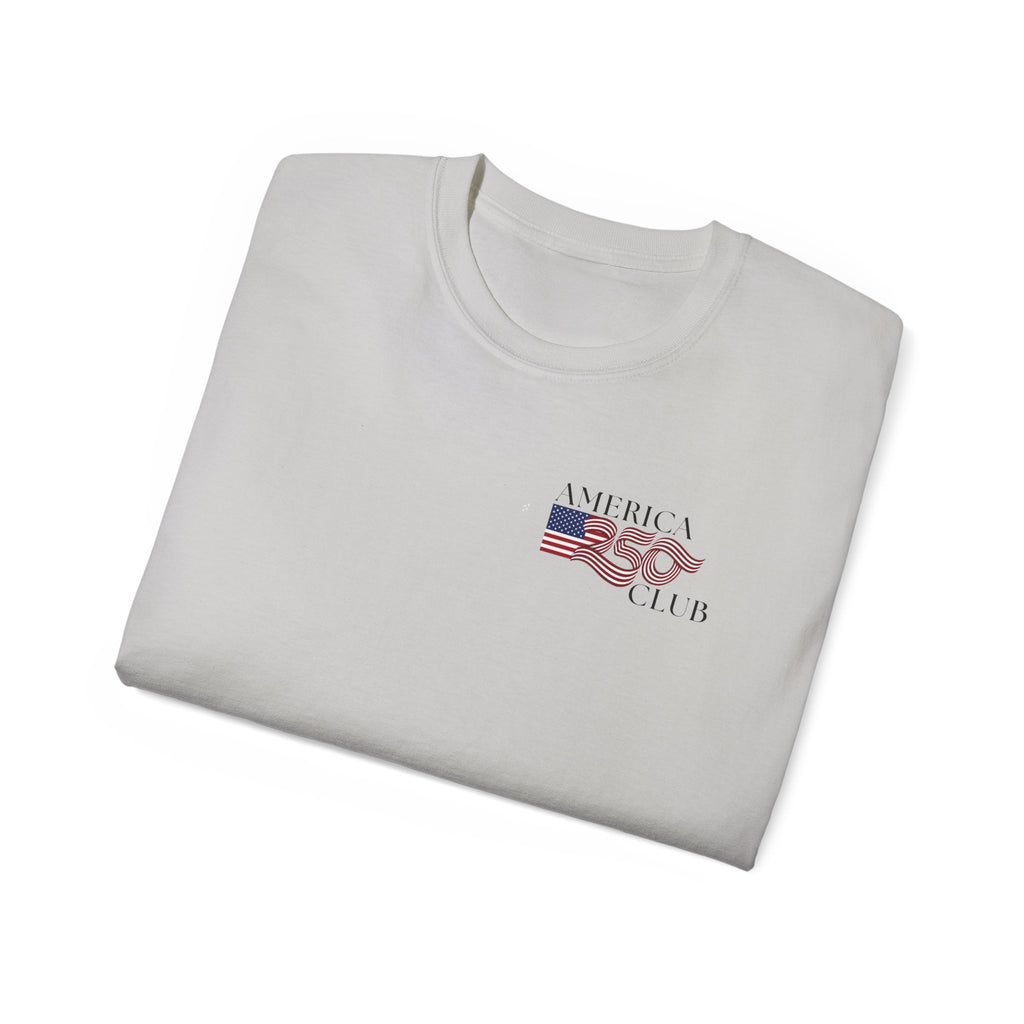 America 250 Club T-shirt! — "RichFor SD25" Back