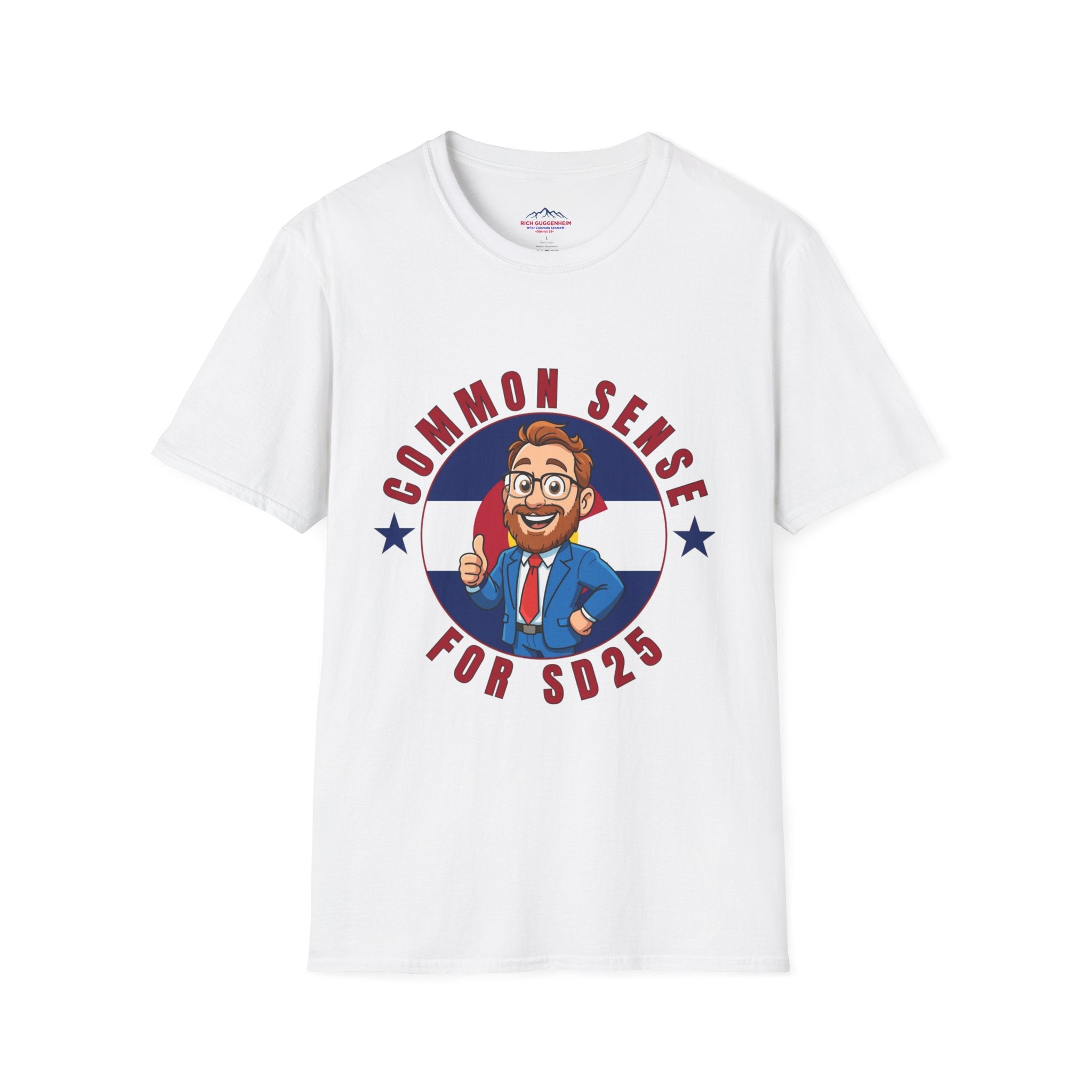 Common Sense for Rich for SD25 Campaign T-Shirt