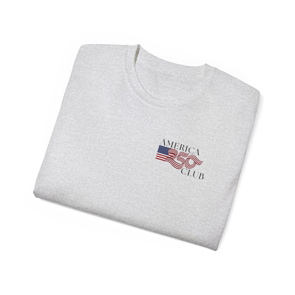 America 250 Club T-shirt! — "RichFor SD25" Back