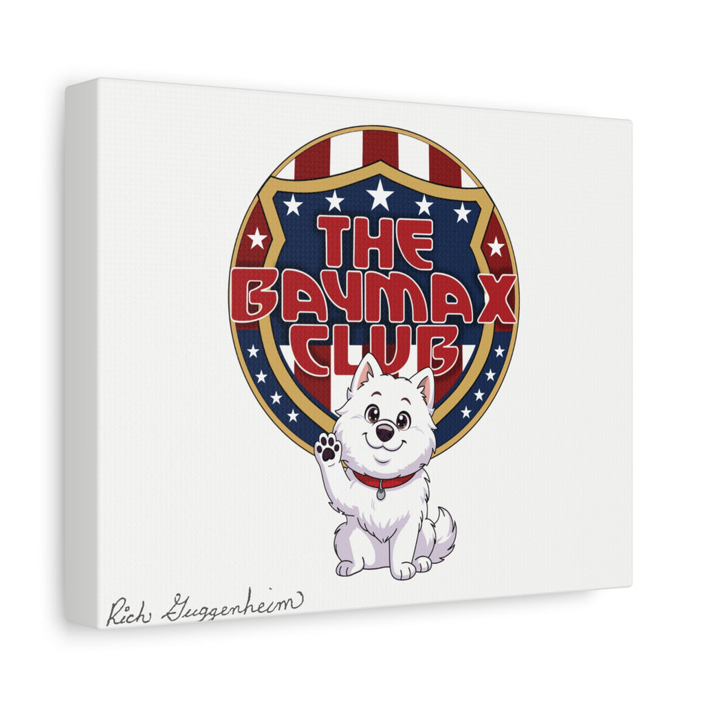 The Baymax Club Signed canvas