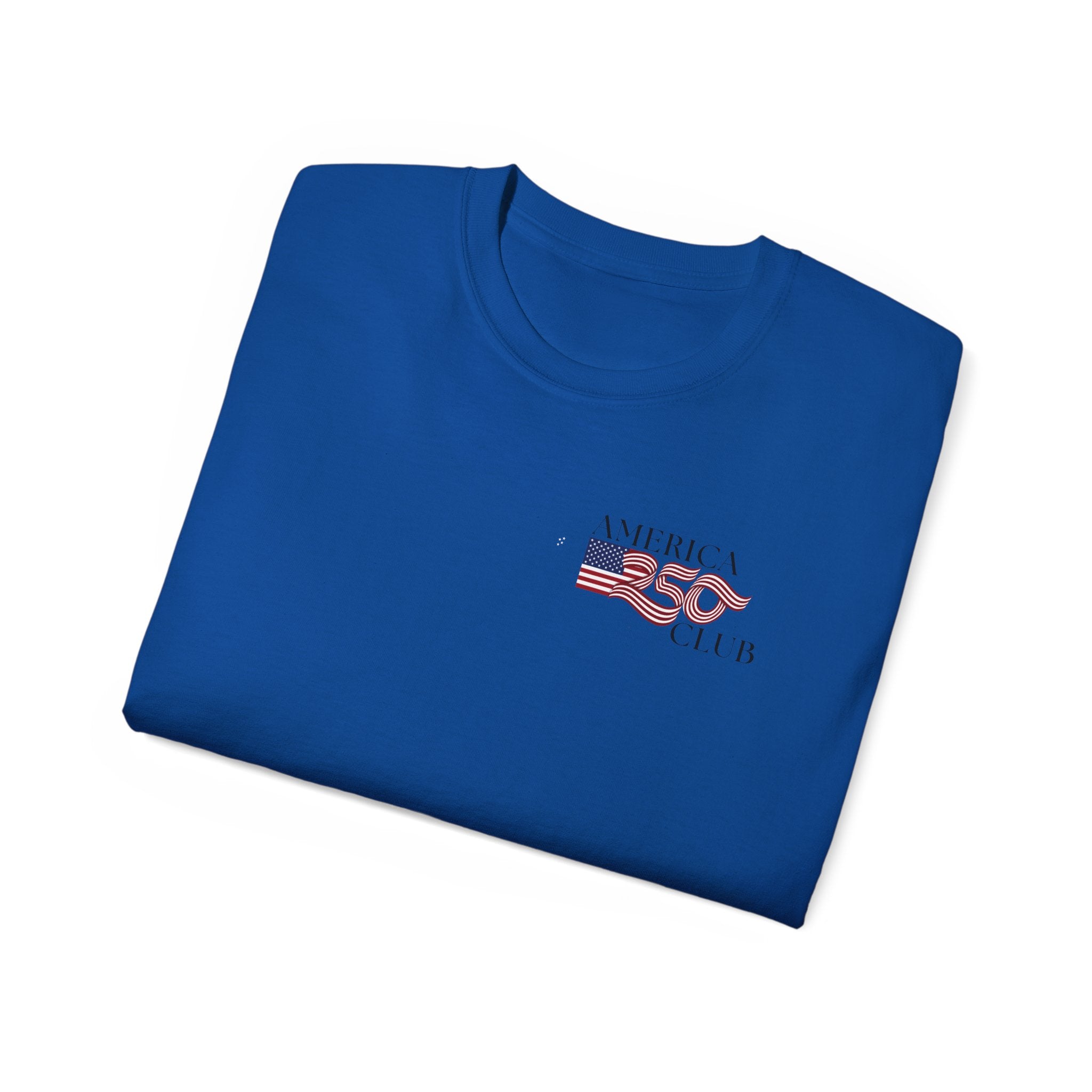 America 250 Club T-shirt! — "RichFor SD25" Back