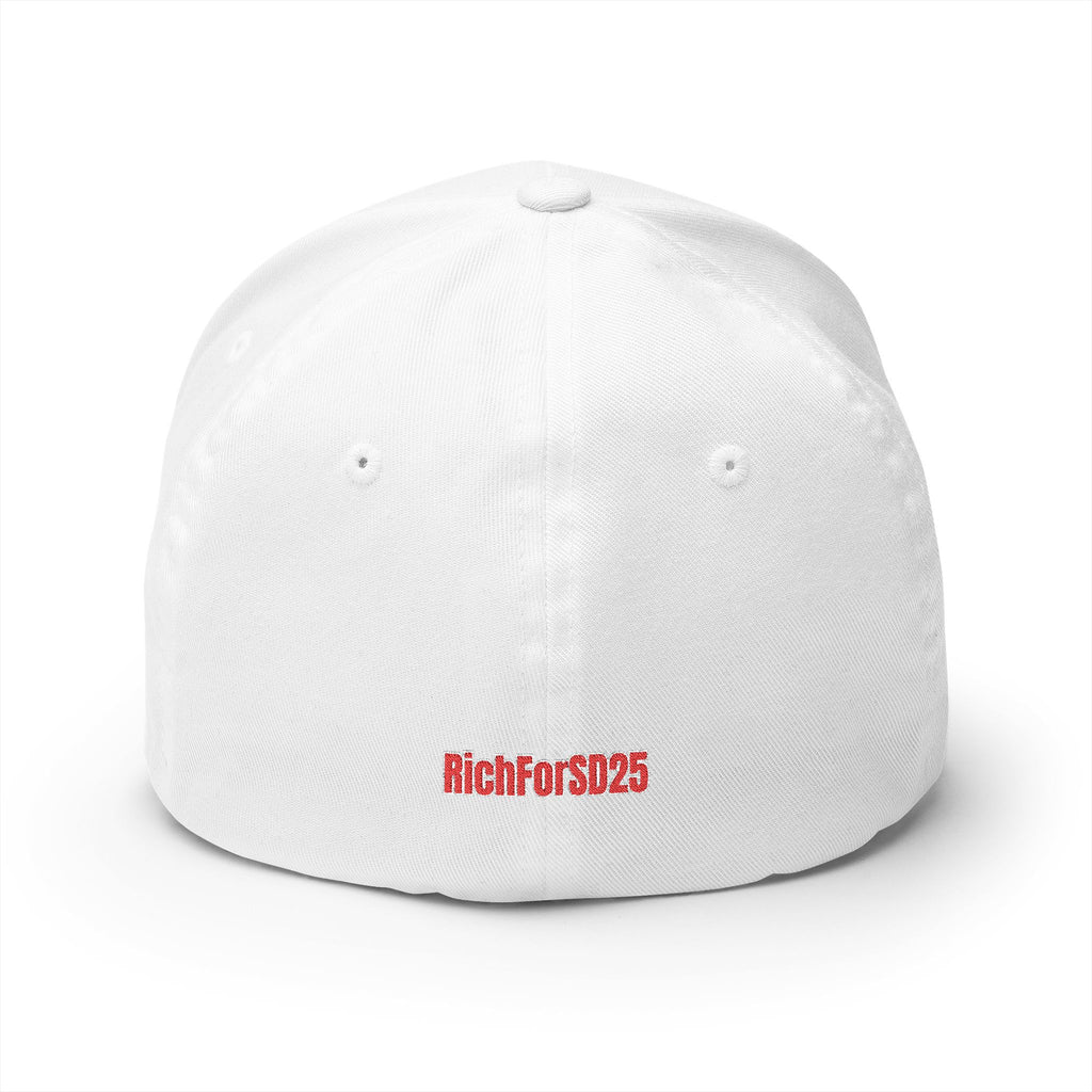 Facts Over Feelings Embroidered Cap — Bold Trump Caricature Dad Hat