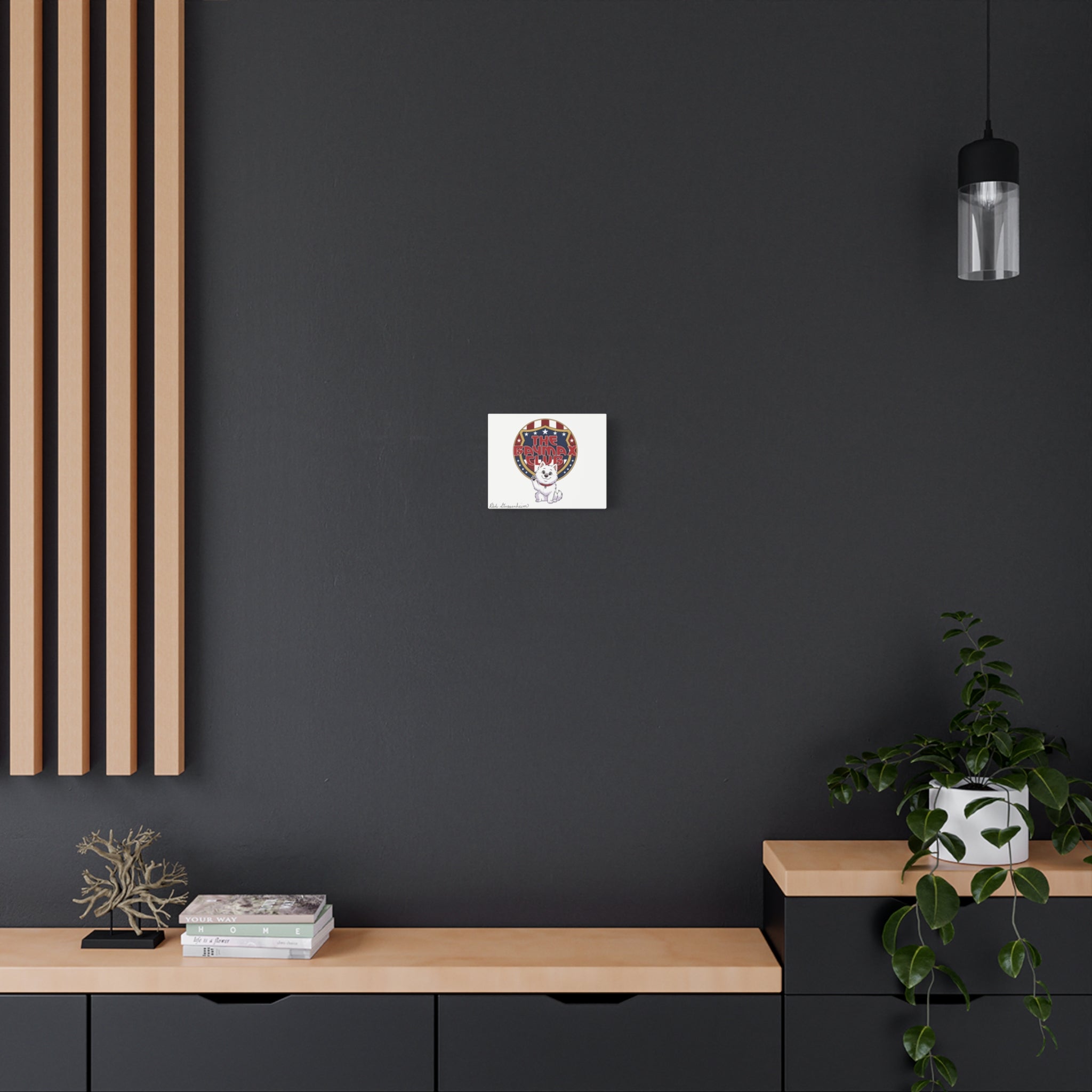 The Baymax Club Signed canvas