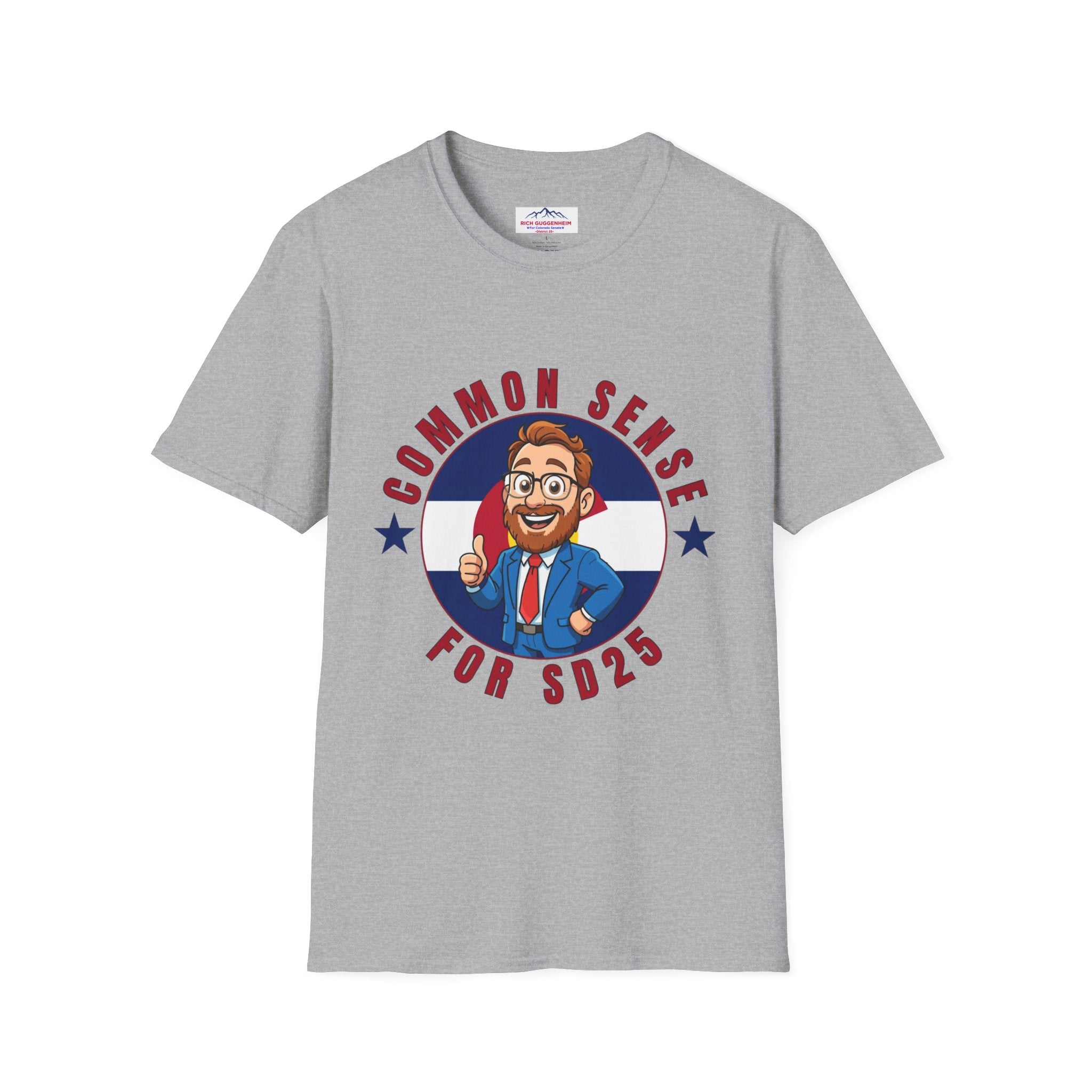 Common Sense for Rich for SD25 Campaign T-Shirt