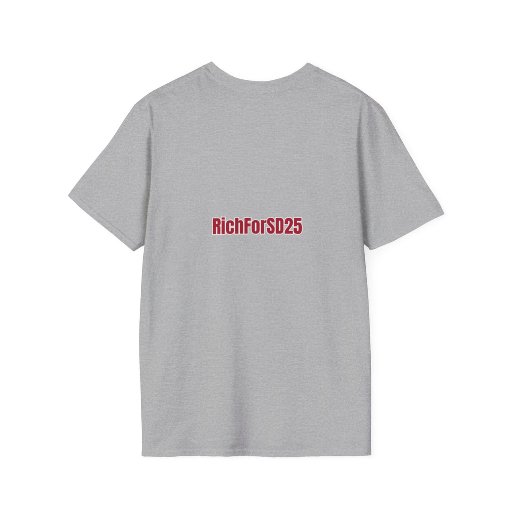 Common Sense for Rich for SD25 Campaign T-Shirt