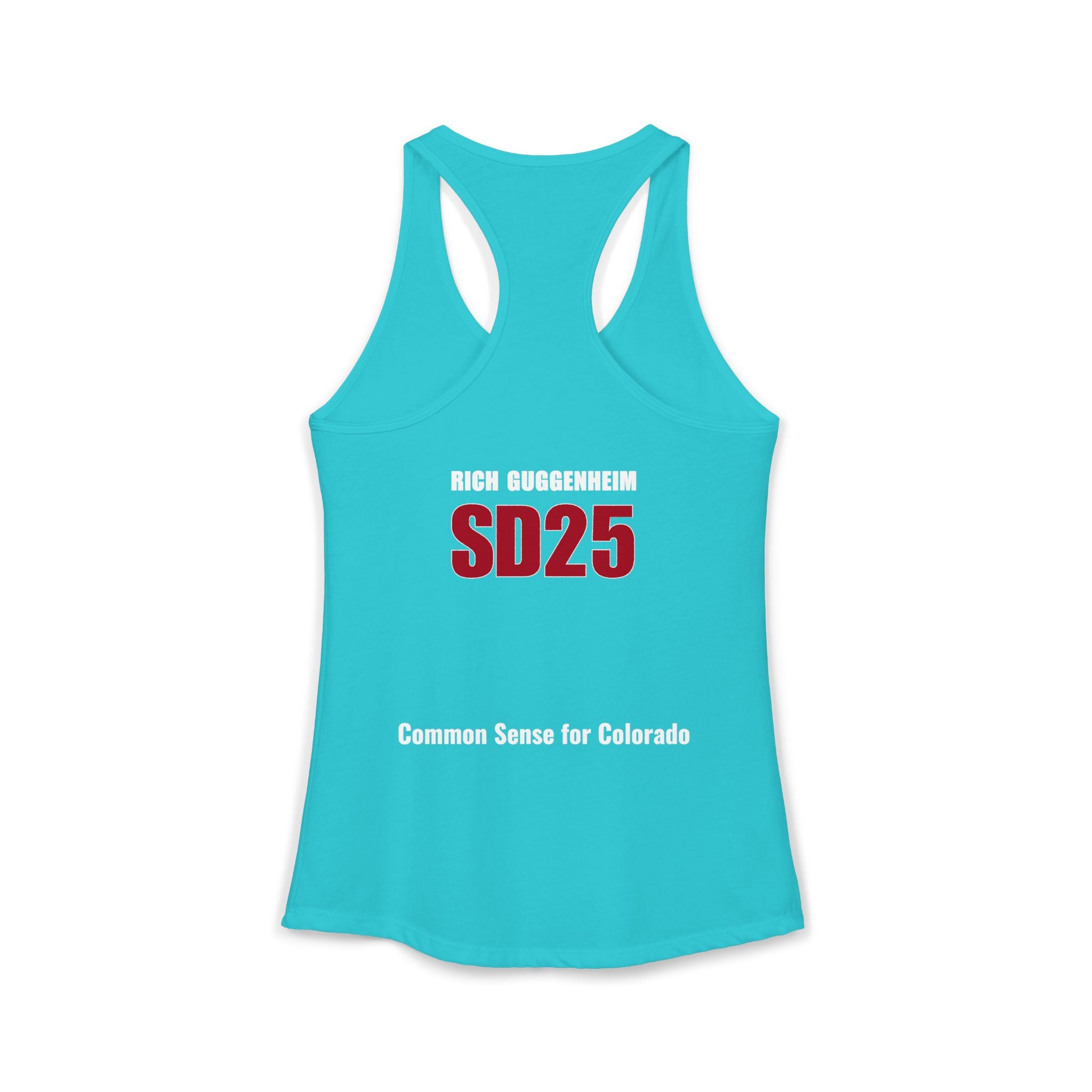Government: Becasue I cant control my own life. Rich for SD 25 Women's Ideal Racerback Tank