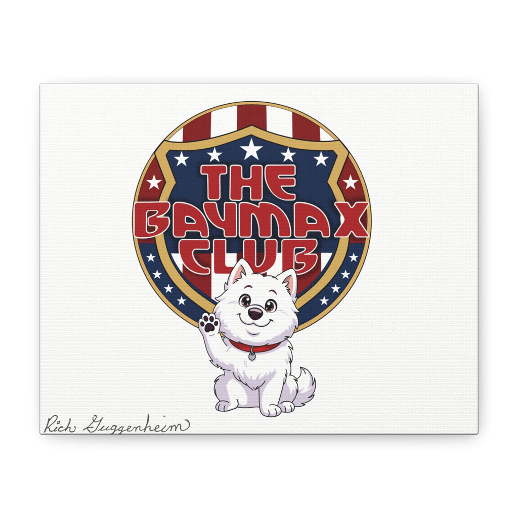 The Baymax Club Signed canvas