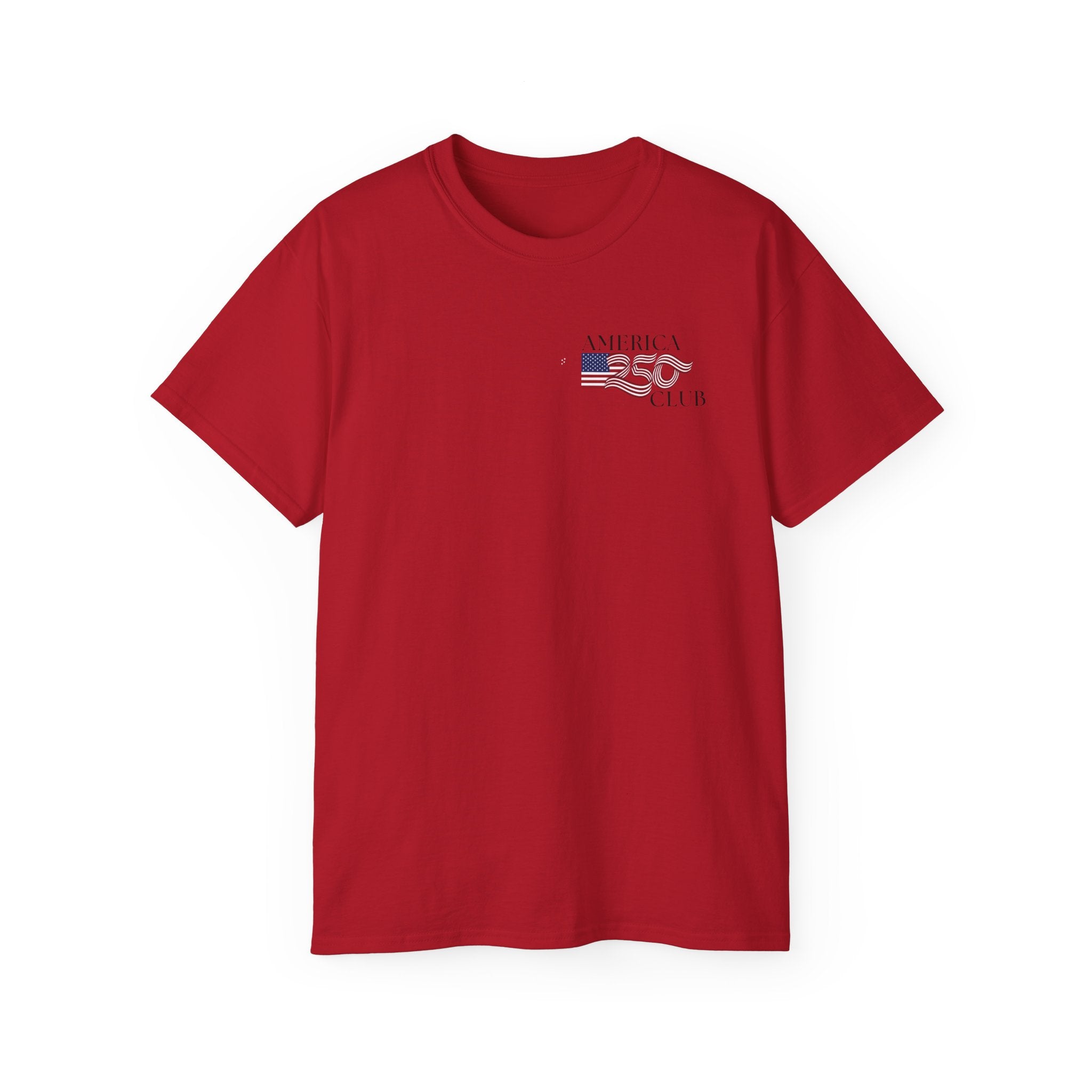America 250 Club T-shirt! — "RichFor SD25" Back