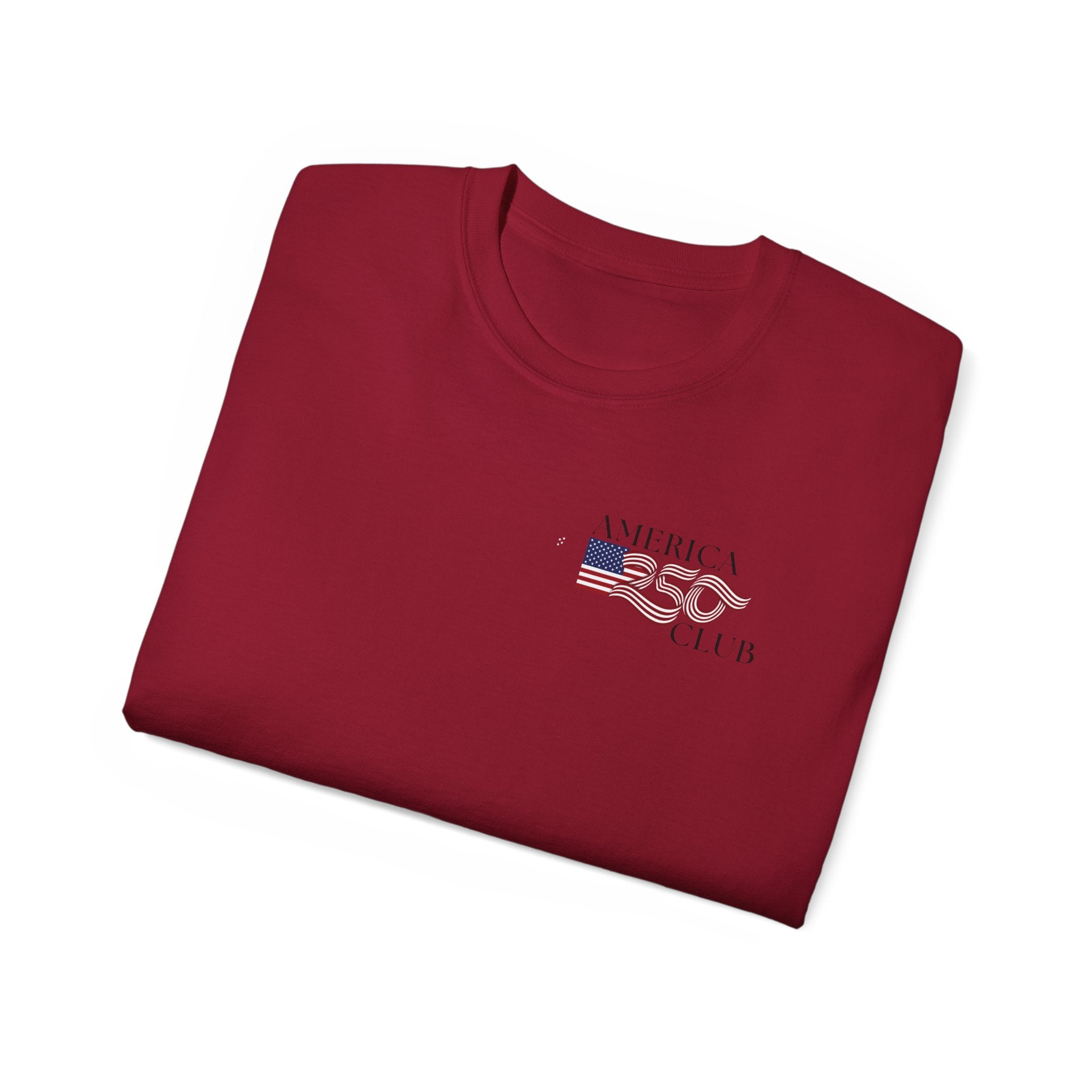 America 250 Club T-shirt! — "RichFor SD25" Back