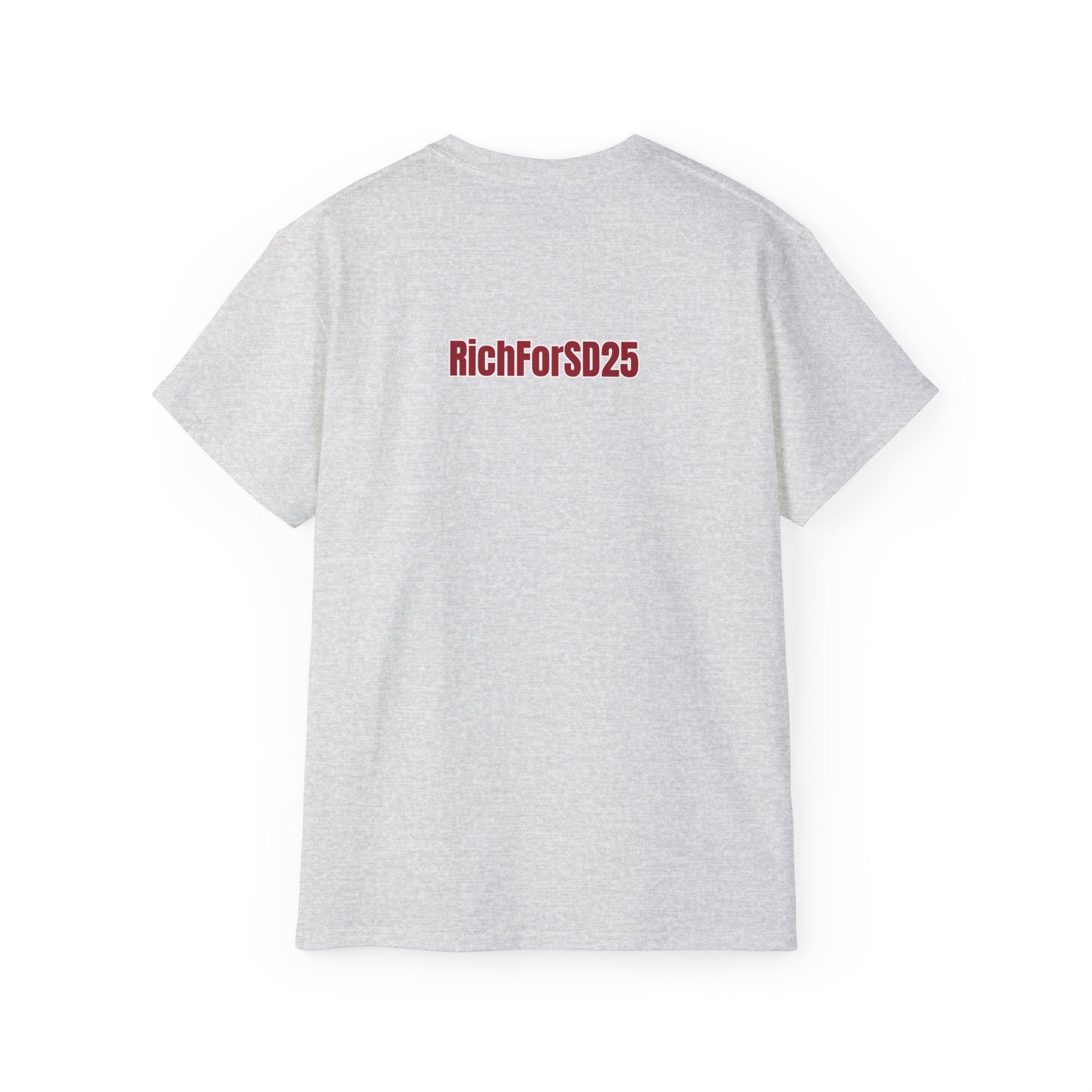America 250 Club T-shirt! — "RichFor SD25" Back