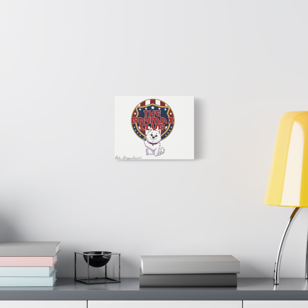 The Baymax Club Signed canvas